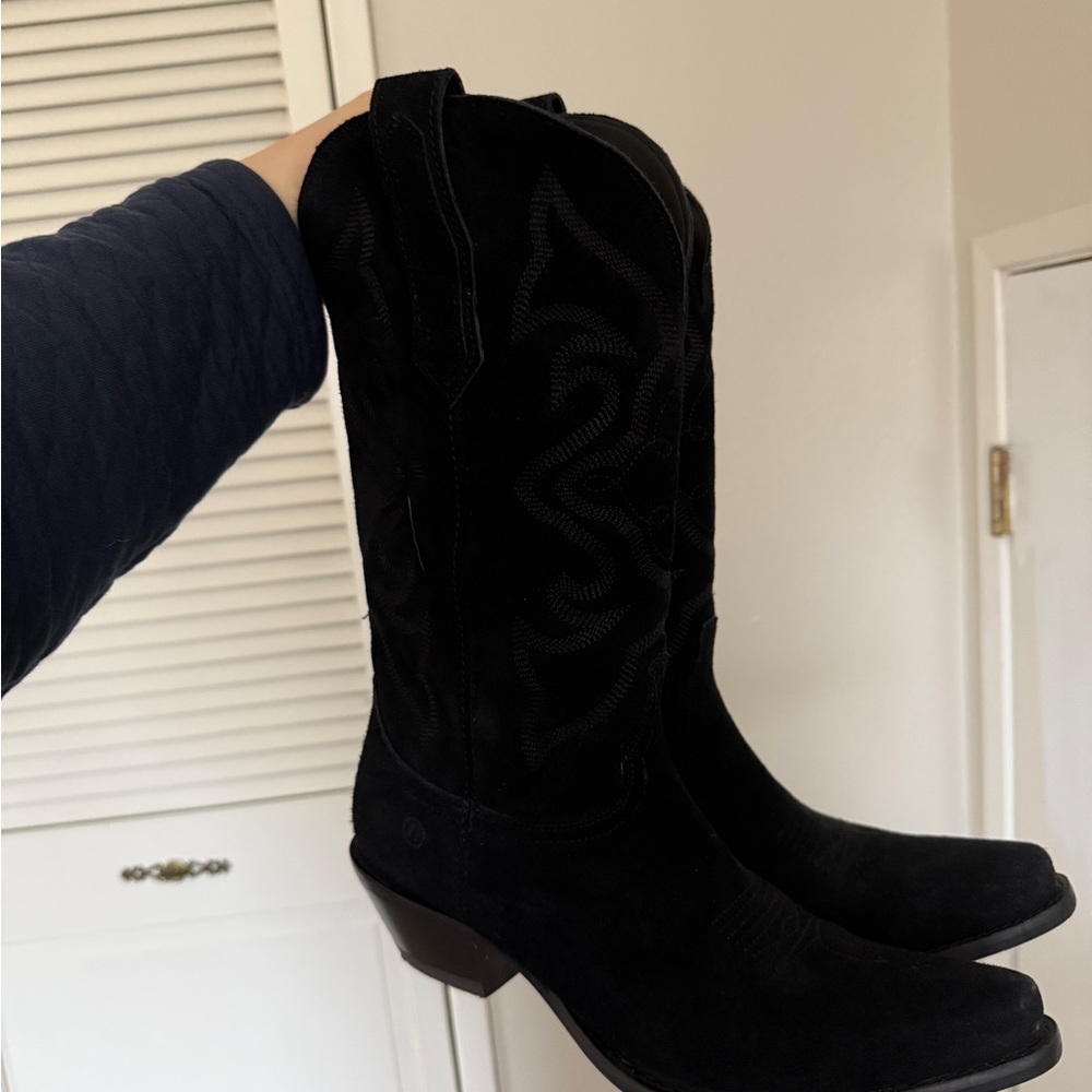 Black Western-Style Women's Boots